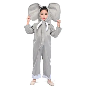 Bayby Costum De Elefant Animal Copii Costum Elefant Pentru Copii Animale Costum Salopeta Pălării, Costume De Halloween Pentru Copii