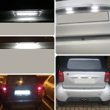 Masina cu LED-uri de Lumină de inmatriculare pentru Benz Inteligent pentru Două Coupe Cabrio 450 451