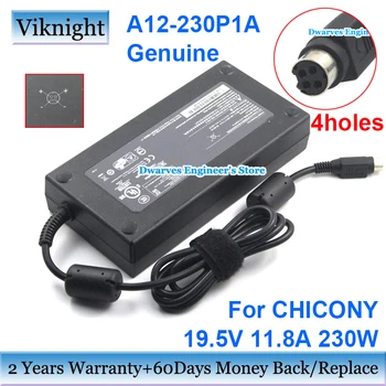 Original 19.5 V 11.8 UN CHICONY AC Adaptor A12-230P1A Pentru Toshiba P170EM P770DM P770DM-G P651HS Pentru Eurocom CER X6 Alimentare