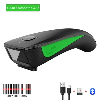 NETUM touch c750 Bluetooth 2D de coduri de Bare Scanner de Buzunar Wireless Cititor QR, data Matrix PDF417 IOS Android Windows