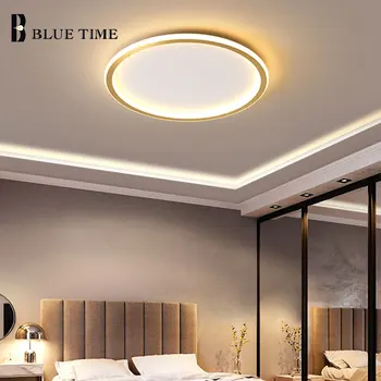 Moderne, Conduse de Plafon Lumina Pentru camera de zi Dormitor Bucatarie Aur&Negru&Alb Candelabru Lampă de Tavan Simple Corpuri de Iluminat cu Lămpi