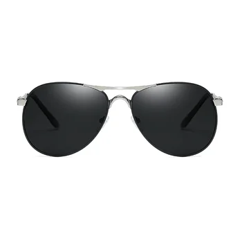 LongKeeper Fotocromatică Polarizat ochelari de Soare pentru Bărbați de sex Masculin Pilot Sport de Conducere Ochelari de cal de Metal Protectie UV Oculos Masculino