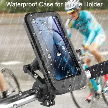 Motocicleta Titularul de Telefon Mobil pentru 4,5 la 7 inch Smart Telefon rezistent la apa Caz Bracket suport Bicicleta suport de Biciclete Accesorii