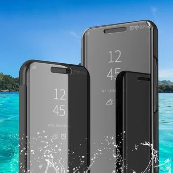 Smart Mirror Flip Caz de Telefon Pentru Xiaomi Redmi Nota 8 Pro Cazuri 360 3D Moale Capacul din Spate Pentru Xiomi Redmi Note 9 8 S2 Merge 7A 7 8T T8