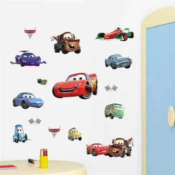Disney Cars Sticker Camera Copii Dormitoare Autocolant Rezistent La Apă Detașabil De Mediu Autocolant