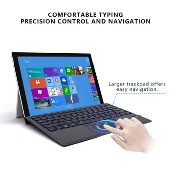 Ultra subțire Tastatură cu iluminare din spate pentru Microsoft surface Pro 6 2018 Pro 5 2017 Tastatura Bluetooth pentru Surface 2 Pro 3 Pro 4 tastatura