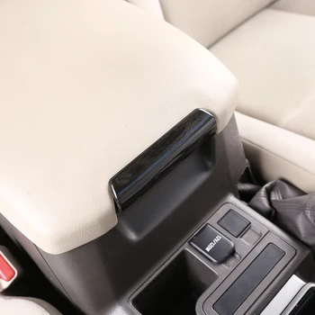 1 Buc Pentru Toyota Land Cruiser FJ150 Prado 150 2010-2018 Negru Lemn de Cereale Masina ABS Interior Cotiera Paiete Accesoriile