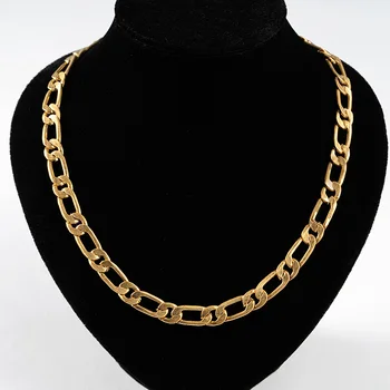 Din oțel inoxidabil, Metal Lanț colier grele coliere Colier de Lanț de Gât Lanțuri pentru Femei Vintage Exagerat de Aur Goth Hoop