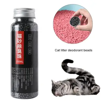 Litiera Pisicii Deodorant Margele Carbon Activ Absoarbe Strâns Miros De Aer Proaspăt Pentru Pisica Put Șirag De Mărgele De Companie Pisici Livrările De Curățare