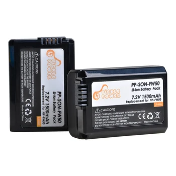 2x NP-FW50 NPFW50 NP-FW50 Acumulator Bateria + LCD Dual Incarcator pentru Sony Alpha a6500 a6400 a6300 a6000 a5000 a3000 NEX-3 a7R