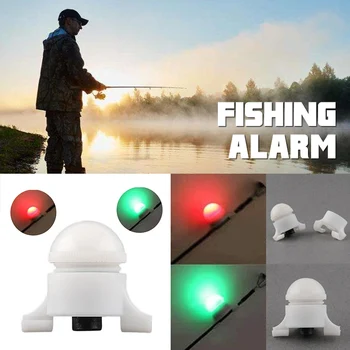 10buc Alertă de Alarmă Grevă Muscatura 2 Dimensiune in 1 Tijă de Pescuit Sfat Clip Mic Noapte FIERBINTE Mini Baghete LED Inducție Automată de Pescuit de Alarmă