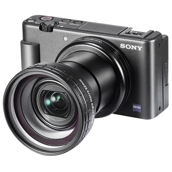 Ulanzi WL-1 18 MM Obiectiv cu Unghi Larg 10X Macro Lens Kit pentru Sony ZV1 HD 4K Lentilă aparat de Fotografiat pentru Sony ZV1 Accesorii