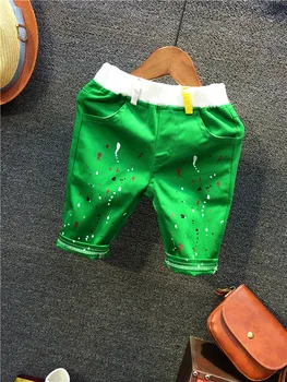 Fierbinte de Vânzare de Brand de Îmbrăcăminte pentru Băieți Copii Vara Baieti Haine Copii Băiat de Îmbrăcăminte Set T-shit + Pantaloni de Bumbac 2-7 ani