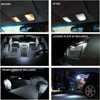 Pentru Opel ADAM AGILA ASTRA J Sports led interior becuri de înmatriculare lampă bec pentru autoturisme 12v 5pc
