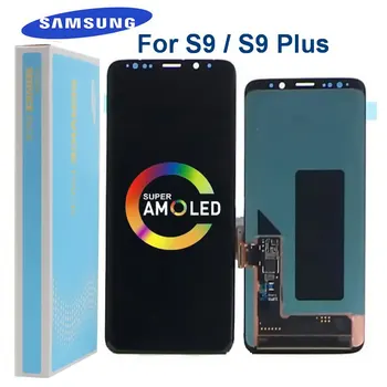 Original AMOLED S9 Display LCD Pentru SAMSUNG Galaxy S9 G960 Display Touch Screen Pentru S9+ S9 Plus G965 G965F Ecran LCD+pixeli Morti