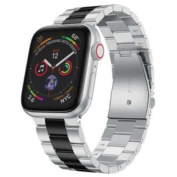 Curea pentru apple watch seria 5 4 44mm 40mm benzi din oțel inoxidabil brățară de link-ul pentru iwatch 1/2/3 38mm 42mm ремешок для часов