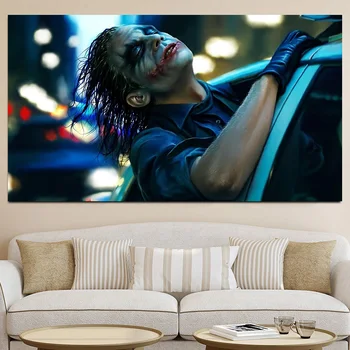 Joker poster de film arta de perete panza pictura decoracion hogar moderno quadro cuadros maison film acasa tablouri decor modern