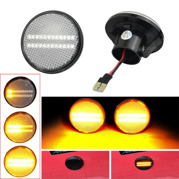 Semnalizare LED-uri Dinamice de poziție Laterale Lumina Repetor Lampa Curge Indicator Pentru Mazda MX5 MX-5 MK1 MK2 MK3 1989-