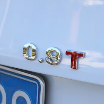 3D metal chrome autocolant auto 0.9 1.0 T T 1.0 L Pentru Mercedes Smart Fortwo Forfour 453 451 450 logo-ul insigna masina modificarea Accesorii
