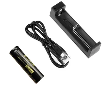 14500 baterie + incarcator USB pentru lanterna 14500 900mAh Li-ion Baterie Reîncărcabilă Baterii Bateria Pentru lanterna