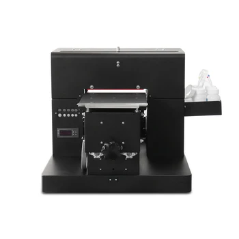 DTG Imprimanta A4 6 Culori Printer Flatbed Întuneric Și Lumină Haine Direct la Îmbrăcăminte T-Shirt de Imprimare Mașină cu Textile de Cerneală