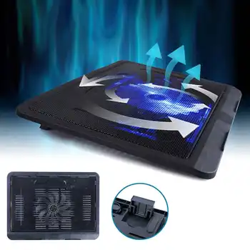 S SKYEE Jocuri Laptop Cooler Pad de Răcire de Bază Notebook Cooler de Calculator USB Fan Stand Laptop de Răcire Pad pentru 14 inch