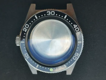 Heimdallr Caz Ceas Pentru 62MAS Japonia NH35 Cristal Safir rezistent la apa 300m Diver Watch Cazuri Bezel Ceramica C3 Luminoasă Automată