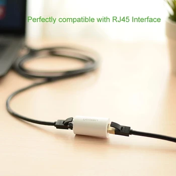 Ugreen Ethernet RJ45 Cablu Adaptor 8P8C Femeie la Femeie Anti-Thunder Conector Rj45 Rețea Extensie Adaptor pentru MacBook iPad