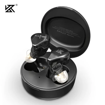 KZ SA08 TWS Wireless Căști Bluetooth 5.0 Căști 8BA Unități Joc Pavilioane Touch Control a Zgomotului Sport Dopuri de urechi