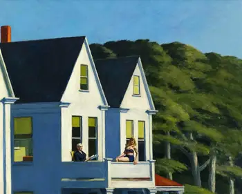 Edward Hopper a Doua Poveste Soarelui Arta de Imprimare Poster picturi in ulei pe panza De Casa Decor de Perete de Arta