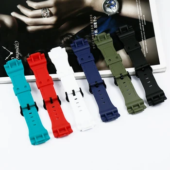 Rășină curea caz bărbați accesorii ceas cataramă de pin pentru Casio AQ-S810W AQ-S800W-1A sport impermeabil ceas de cuplu trupa