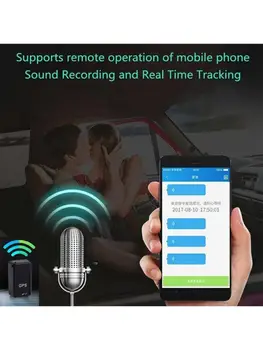 GF07 Mini GPS Tracker timp Real Magnetic de Urmărire Dispozitiv Anti-furt de Urmărire Locator Sunet de Alarmă Monitor Înregistrare Vocală Urmări