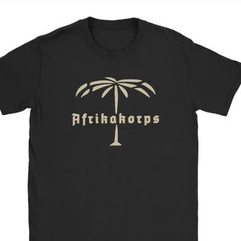 Wehrmacht Afrikakorps Logo Barbati Tricouri Haioase Tricouri Camisas An Nou Fericit Topuri Tricou De Bumbac Cadou De Ziua De Îmbrăcăminte