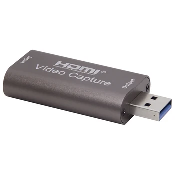 Mini Card de Captura Video USB 3.0 HDMI Captura Video Grabber Joc de Telefon de Captare Camera de Înregistrare Cutie IOS La HDMI/ Type-C La HDMI