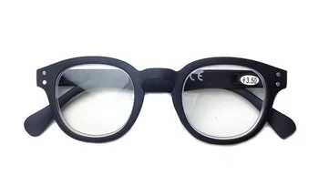 +100 +150 +200 +250 +300 +350 Rășină Retro Rotund Optic Ochelari Rimed Cadru HD Calculator Presbyopic SpringGlasses Oculos De Grau
