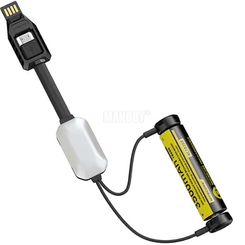 2020 en-gros Incarcator LC10 Portabil Magnetic Incarcator USB Power Bank Fara Baterie Inteligentă Aproape Toate Tip Baterie Li-ion