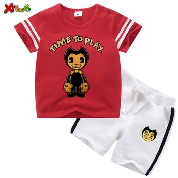 Haine pentru copii set de Vara pentru Copii Haine SetT-shirt Copii T-Shirt cu Maneci Scurte Toddler Boys Sport Seturi de 2 buc Fete pentru Copii Costume