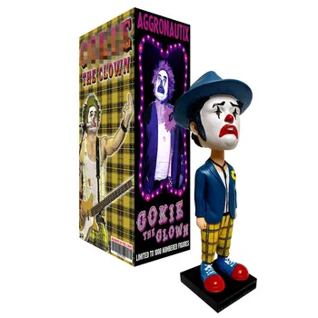 Bobble Cap de Clovn Amuzant PVC figurina de Colectie Model se Agită Capul Fierbinte Jucărie pentru Copil Ziua de nastere CADOU