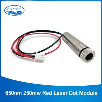 650nm 250mw Red Laser Module de Mare Putere cu Laser DIY cu Laser Modulul de Focalizare DIY Masina de Gravat cu Laser Cap