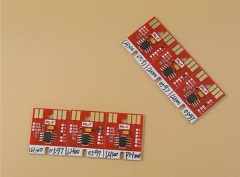 Mimaki LH-100 chips-uri pentru Mimaki UJF3042 permanent chips-uri LH100 rcp 0597 BK C M Y WH PR resetare automată chips-uri