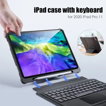 Magic Caz de Tastatură Pentru 2020 iPad Pro 11 Pentru 2018 iPad Pro 11 inch Bluetooth Wireless Keyboard Magnetic se Acoperă cu Touchpad