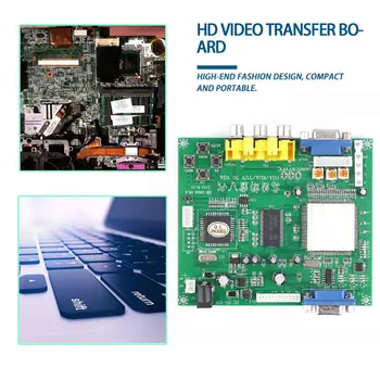 RGB CGA EGA YUV la VGA HD Video Converter Bord Moudle HD9800 HD-Convertor de Bord GBS8200 Non-Protejat de Protecție