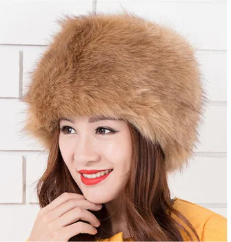 De vânzare la cald iarna caciula de blana pentru Femei rusă Capac Tricotate pălării de Iarnă Cald Pălării Beanie 2020 moda pufos adult pălărie 12colors