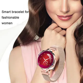 2020 Noua Moda Ceas Inteligent Femei IP67 rezistent la apa Ceasul Sport Heart Rate Monitor Tensiunii Arteriale Smartwatch Cadou Pentru Femei