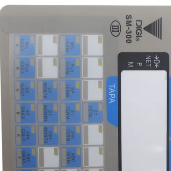Film tastatura Pentru DIGI SM300 Etichete Termice cantar Electronic de Imprimantă Cu Fereastra