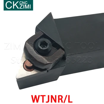 WTJNR WTJNL 1616 2020 2525 3232 H16 K16 M16 P16 P22 M22 Cotitură Externe instrument Arbor Strung CNC Cutter Prinse de Oțel suport Instrument