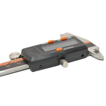 0-150mm grosime digitale din oțel inoxidabil electronice cu vernier, șublere metric/inch/Fracțiune micrometru instrumente de măsurare