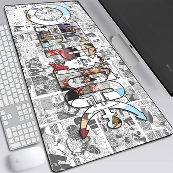 One Piece Anime Mari de Blocare Marginea Mouse Pad Calculator Mousepad 80x30cm Jocuri Padmouse Gamer Tastatura Laptop Mouse Rogojini Dropship
