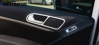 Pentru Volkswagen Tiguan 2009-2013 Mat Mânerului Interior Al Portierei Castron Capac Ornamental De Decor Interior, Accesorii Auto Styling