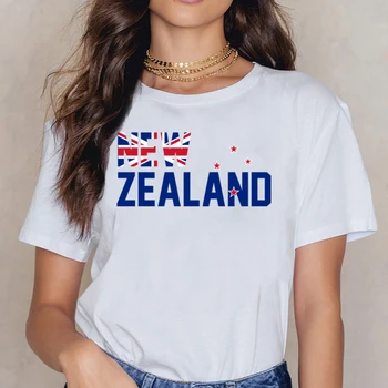 Topuri Tricou Femei Uimitoare Noua Zeelandă Kawaii Inscripții De Imprimare De Sex Feminin Tricou